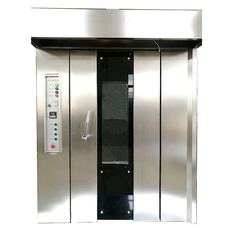 Electric 38kw 400c  Hot Air Bakery Diesel Oven 32 Tray Rotary Oven Price